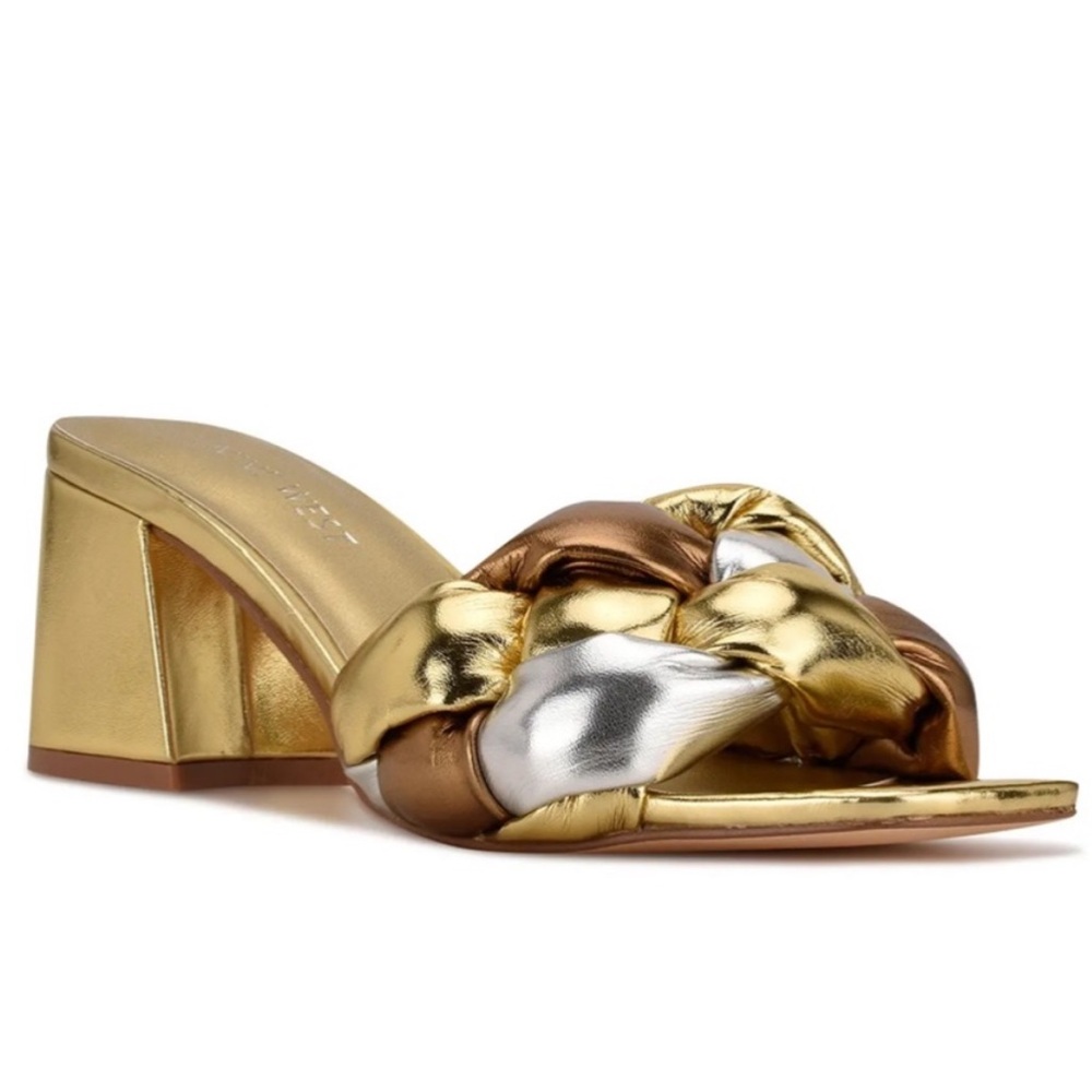 Nine West JC Soft Slide Sandals Size 8